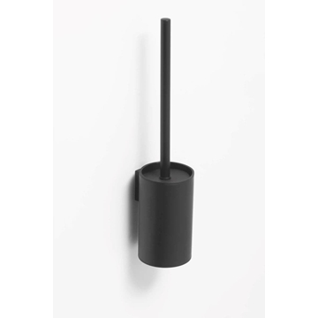 Escobillero de pared acabado negro mate - Imagen 1