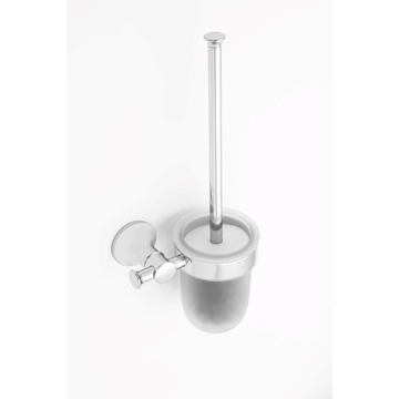 Escobillero de pared serie NOA acabado cromo - Imagen 1