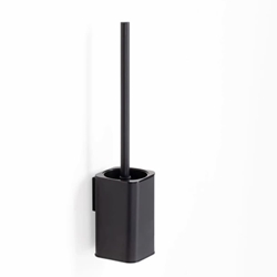 Escobillero de pared serie SLIM acabado negro mate - Imagen 1