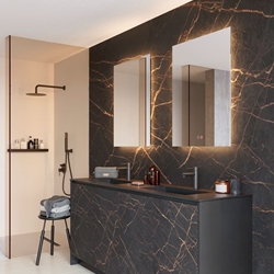 Espejo cuadrado LED luz retroiluminada modelo ITALIA - Imagen 1