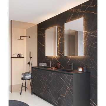 Espejo cuadrado LED luz retroiluminada modelo ITALIA - Imagen 1