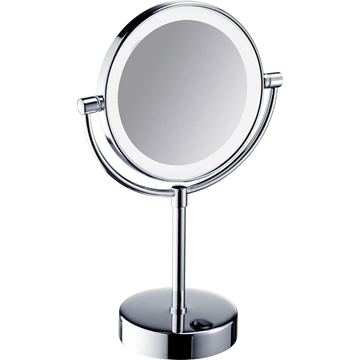 Espejo de aumento 5x sobremesa acabado cromo - Imagen 1
