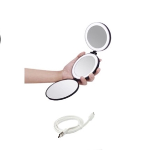 Espejo de bolso acabado negro - Imagen 2