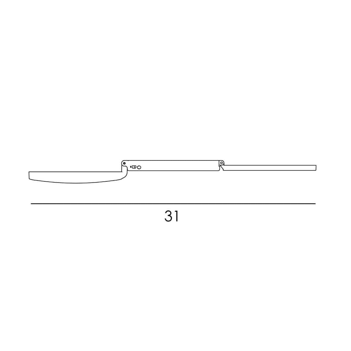 Espejo de bolso acabado negro - Imagen 4