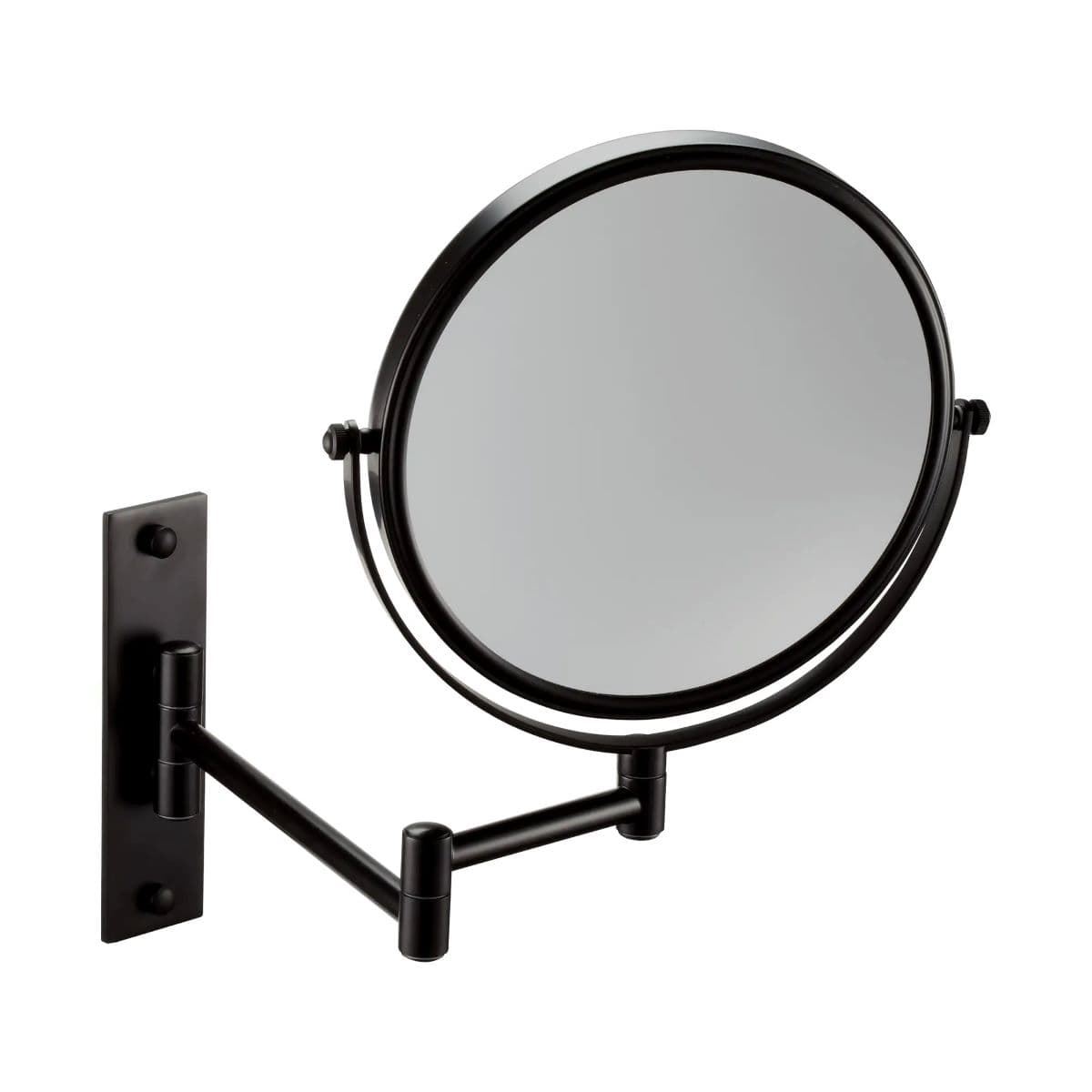 Espejo de pared aumento 5x acabado negro mate - Imagen 1