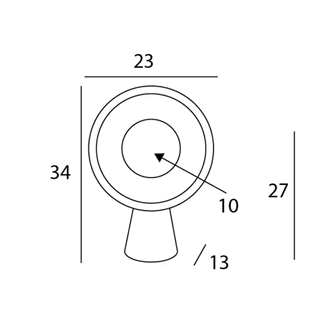 Espejo de sobremesa con bluetooth convertible en lampara de noche acabado plata - Imagen 2