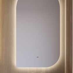 Espejo elíptico LED luz retroiluminada modelo GALES 60X110 CM - Imagen 1