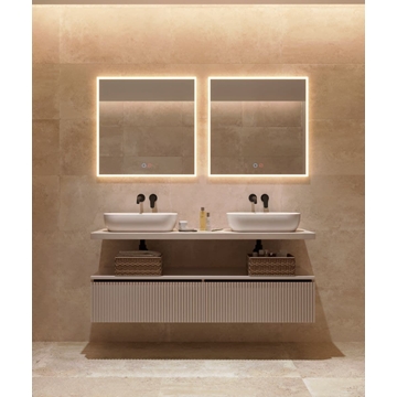 Espejo LED luz en marco iluminado modelo BOSTON - Imagen 1