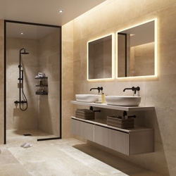 Espejo LED luz en marco iluminado modelo BOSTON - Imagen 2