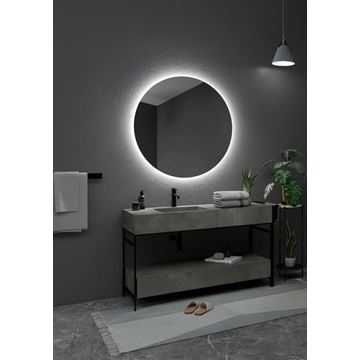 Espejo LED luz retroiluminda modelo OPORTO 70 cm de diametro - Imagen 1