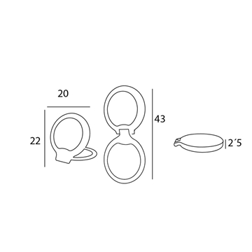 Espejo multifunción acabado blanco - Imagen 2