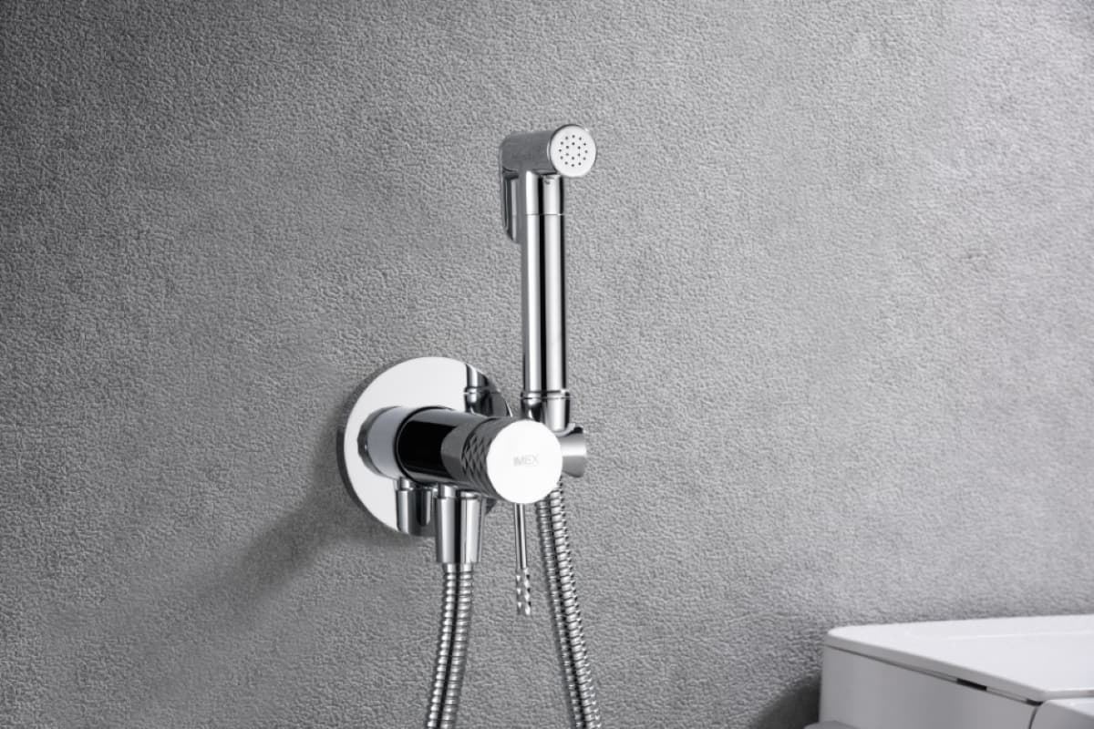 Griferia de bide empotrada GENOVA acabado cromo - Imagen 2