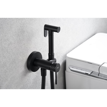 Griferia de bide empotrada GENOVA acabado negro mate - Imagen 2