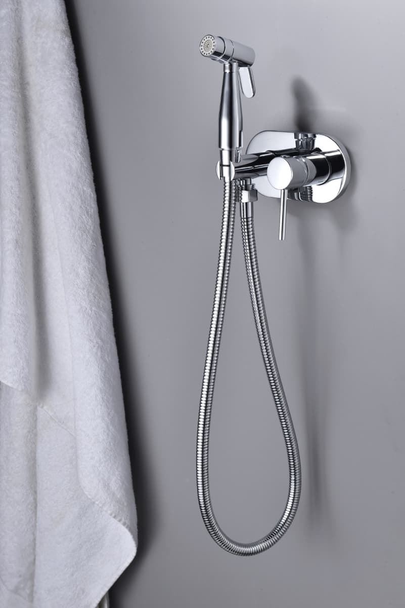 Griferia de bide empotrada MAUI acabado cromo - Imagen 2