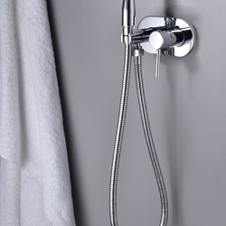 Griferia de bide empotrada MAUI acabado cromo - Imagen 2