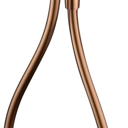 Griferia de bide empotrada MUNICH acabado oro rosa cepillado - Imagen 1