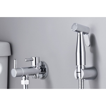 Griferia de bide empotrada NESS acabado cromo conexión w.c. - Imagen 2