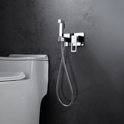 Griferia de bide empotrada SUECIA acabado cromo - Imagen 1