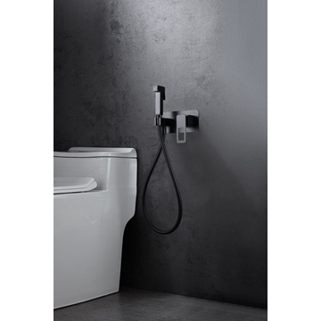 Griferia de bide empotrada SUECIA acabado negro mate - Imagen 1