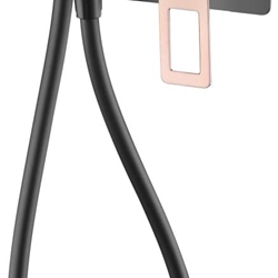 Griferia de bide empotrada SUECIA acabado oro rosa brillo / negro mate - Imagen 2