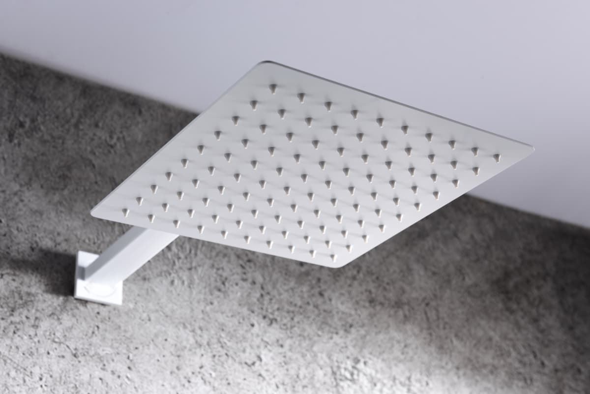 Griferia monomando empotrada serie DUBLIN acabado blanco mate - Imagen 2