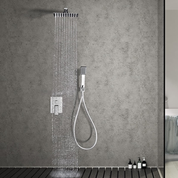 Griferia monomando empotrada serie DUBLIN acabado cromo - Imagen 1