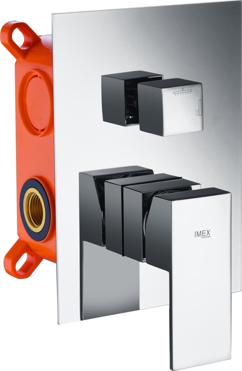 Griferia monomando empotrada serie DUBLIN acabado cromo - Imagen 5