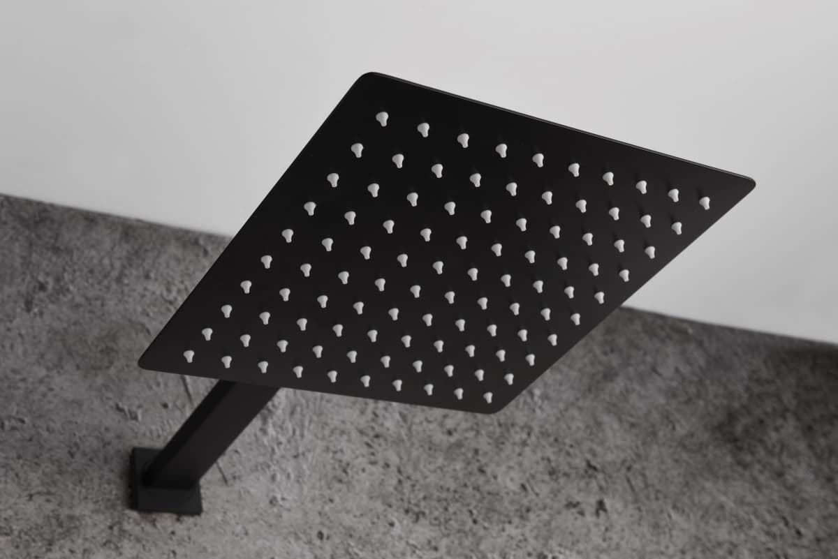 Griferia monomando empotrada serie DUBLIN acabado negro mate - Imagen 2