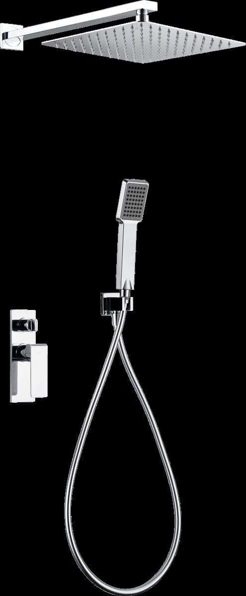 Griferia monomando empotrada serie FIYI acabado cromo - Imagen 2