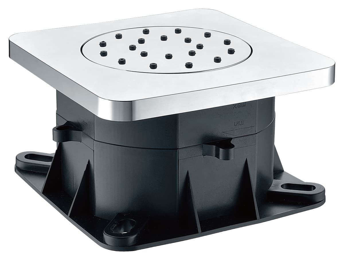 Griferia monomando empotrada serie FORMENTERA acabado cromo 3 jets orientables - Imagen 5