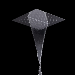 Griferia monomando empotrada serie MÁLAGA acabado cromo Incluye premarco a techo - Imagen 2