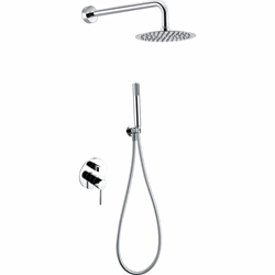 Griferia monomando empotrada serie MILOS acabado cromo - Imagen 1