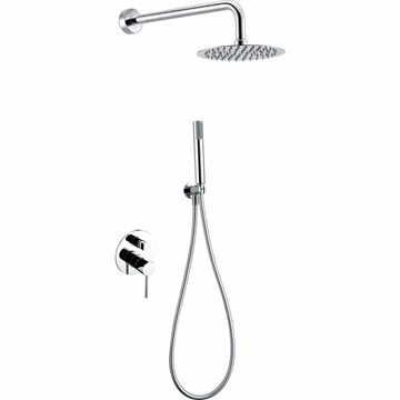 Griferia monomando empotrada serie MILOS acabado cromo - Imagen 1