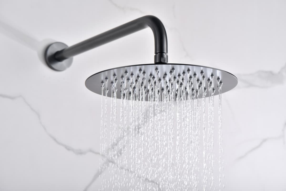 Griferia monomando empotrada serie MONZA acabado black gun metal - Imagen 3