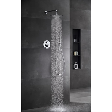 Griferia monomando empotrada serie MONZA acabado cromo - Imagen 1