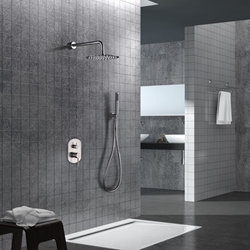 Griferia monomando empotrada serie MOSCU acabado acero S.316,Válido tanto para interior como exterior. Alta resistencia - Imagen 2