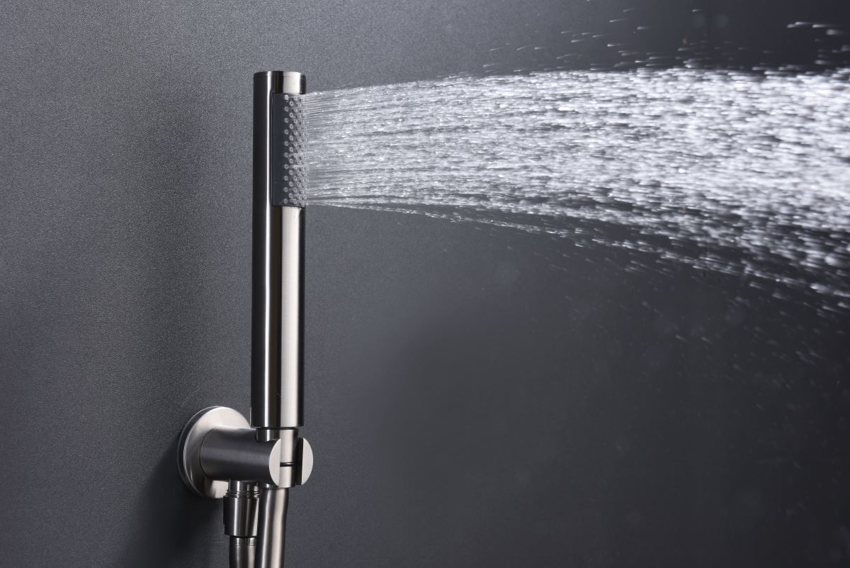 Griferia monomando empotrada serie MOSCU acabado acero S.316,Válido tanto para interior como exterior. Alta resistencia - Imagen 9