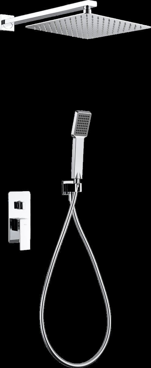 Griferia monomando empotrada serie PISA acabado cromo - Imagen 4