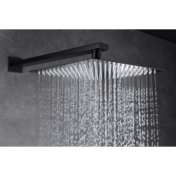 Griferia monomando empotrada serie SUECIA acabado negro mate - Imagen 2