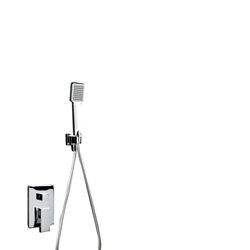 Griferia monomando empotrada serie VOLGA acabado cromo (Encastrado a techo) - Imagen 2