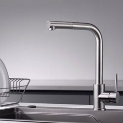 Grifería monomando para Cocina caño extraíble serie MALTA acero S316 - Imagen 1