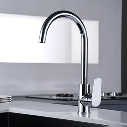 Grifería monomando para Cocina serie BÉLGICA acabado cromo - Imagen 1