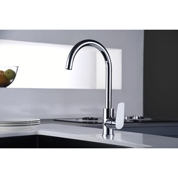 Grifería monomando para Cocina serie BÉLGICA acabado cromo - Imagen 1