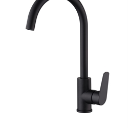 Grifería monomando para Cocina serie BÉLGICA acabado negro mate - Imagen 2