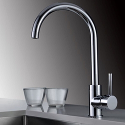 Grifería monomando para Cocina serie LYON acabado cromo - Imagen 1
