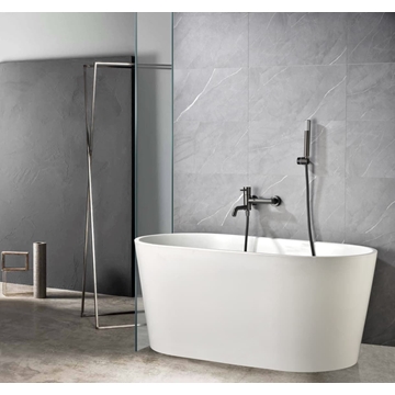 Griferia para baño / ducha monomando serie MONZA acabado negro gun metal - Imagen 1