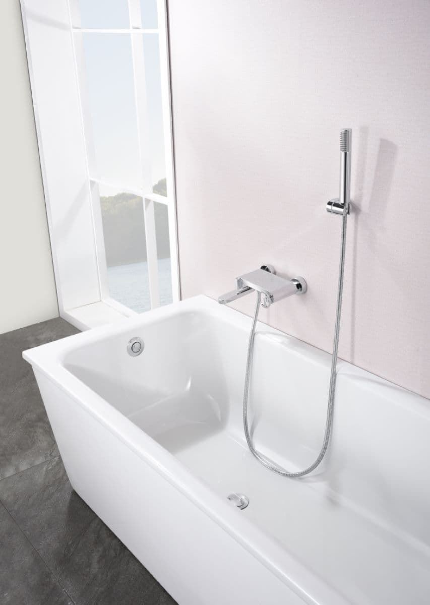 Griferia para baño / ducha monomando serie OLIMPO acabado cromo - Imagen 1