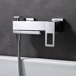 Griferia para baño / ducha monomando serie SUECIA acabado cromo - Imagen 2