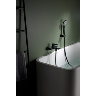 Griferia para baño / ducha monomando serie URAL acabado negro mate - Imagen 1