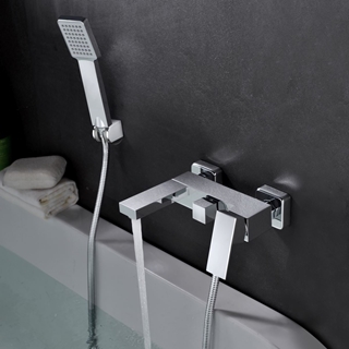 Griferia para baño / ducha monomando serie VALENCIA acabado cromo - Imagen 1